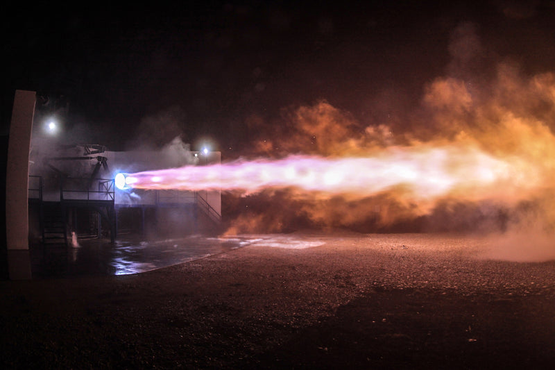 Test Stand at Night