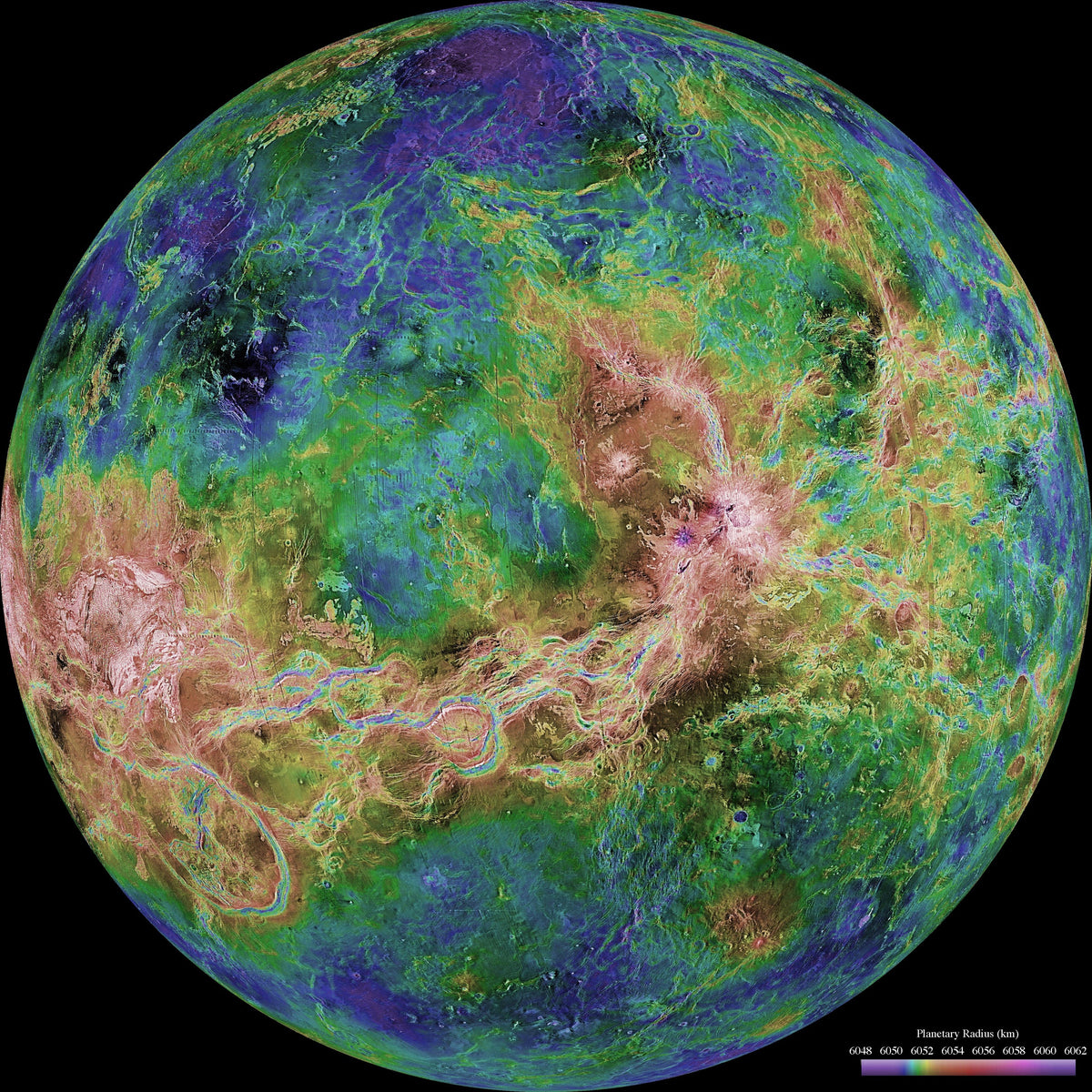 Venus, Magellan Mosaic